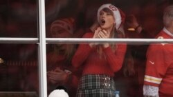 Taylor Swift fue a ver jugar a su novio