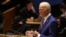 Prezida Joe Biden ashikiriza ijambo mu nama ya ONU igira 78