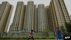 中国恒大在北京开发的一处楼盘。（2022年7月28日）