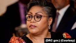 La Première ministre de la RDC Judith Suminwa Tuluka.