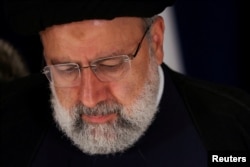 ARCHIVO: El presidente iraní, Ebrahim Raisi, asiste a una conferencia de prensa al concluir su aparición en la Asamblea General de las Naciones Unidas, en la ciudad de Nueva York, el 20 de septiembre de 2023.