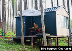Presiden Jokowi bersama Ibu Negara sempat bermalam di kawasan inti pusat pemerintahan (KIPP) di IKN Nusantara. (Foto: Courtesy/Biro Setpres)