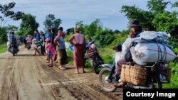 စစ်ကိုင်းတိုင်း၊ ခင်ဦးမြို့နယ်ထဲက စစ်တပ်ရဲ့ နယ်မြေရှင်းလင်းရေးကြောင့် နေရပ်စွန့်ခွာ တိမ်းရှောင်နေကြရတဲ့ဒေသခံများ (သြဂုတ် ၉၊ ၂၀၂၃)