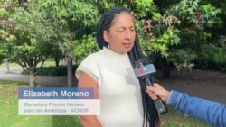 La colombiana Elizabeth Moreno, galardonada por el premio Nansen de ACNUR 