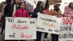 Այսօր Ստեփանակերտի Վերածննդի հրապարակում հանրահավաք է անցկացվել, որի միջոցով հավաքվածները փորձել են իրենց բողոքի ձայնը հասցնել աշխարհին