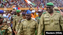 Sojojin da suka yi juyin mulki a Jamhuriyar Nijar