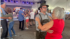 Couples dance to polka music during Musikfest in Bethlehem, Northampton County, Pennsylvania, on Aug. 11, 2024. Northampton has a remarkable knack for choosing the victor of U.S. presidential elections.