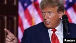 Mantan Presiden AS Donald Trump di Trump National Golf Club, di Bedminster, New Jersey, 13 Juni 2023. (Foto: Reuters)