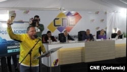 El candidato presidencial José Brito.