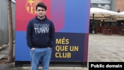 Fərid Səfərli (Fotonu Amerikanın Səsinə Fərid Səfərlinin anası Dilarə Əsgərova təqdim edib)