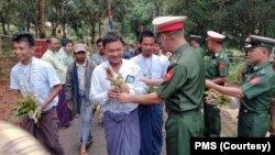 စစ်မှုထမ်းသင်တန်းအပတ်စဉ်(၃) တက်ရောက်ရန်ရောက်ရှိလာကြသူများကိုတွေ့ရစဉ် (ဇွန်၊ ၂၀၂၄)