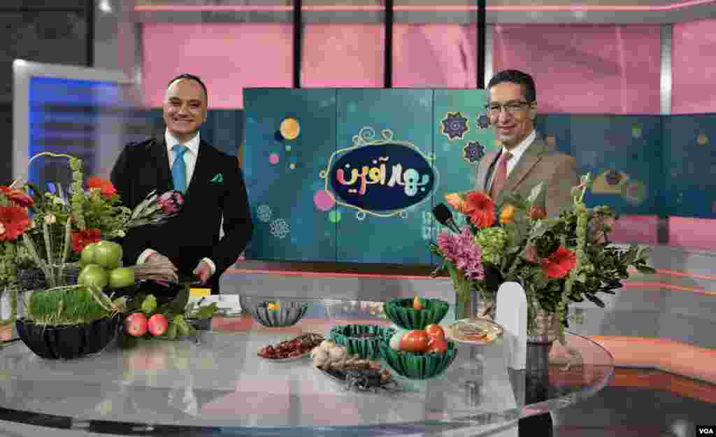 پشت صحنه ویژه برنامه نوروزی &laquo;نوبهار&raquo;