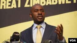 Selon les résultats annoncés tard samedi par la commission électorale, Nelson Chamisa a récolté 44% des votes lors de la présidentielle zimbabwéenne.