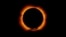 FILE - Photo of an annular solar eclipse taken by the solar optical telescope Hinode as the moon came between it and the sun. (JAXA/NASA)