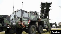 Ілюстративне фото. Мобільна система ППО Patriot, яку Німеччина надіслала Польщі, 23 січня 2023. REUTERS/Annegret Hilse