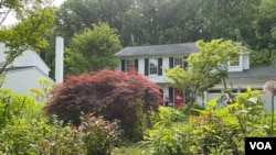Janet and Jeffrey Crouch battled their homeowner's association for the right to keep their garden full of native plants rather than replacing them with grass, Columbia, Maryland, May 10, 2023. 