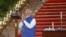 India's Prime Minister Narendra Modi gestures during a swearing-in ceremony at the presidential palace in New Delhi, June 9, 2024.