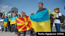 Мал број македонски граѓани се приклучија на митингот во Скопје