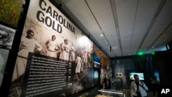 Malika N. Pryor gives a tour in preparation for the opening of the International African American Museum on June 23, 2023, in Charleston, S.C. O