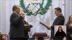 Bernardo Arévalo juró como presidente de Guatemala