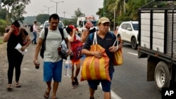 ARCHIVO - La franja fronteriza entre Guatemala y México es una zona "porosa" para las operaciones del crimen transnacional con el tráfico de drogas, armas y migrantes por el Estado de Chiapas.