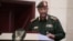 FILE - Sudan's Army chief Gen. Abdel-Fattah Burhan speaks in Khartoum, Sudan, Dec. 5, 2022. Burhan planned face-to-face meeting with Gen. Mohammed Hamdan Dagalo was postponed, the country's foreign ministry announced on Dec. 27, 2023.