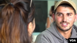 Pendiri Prodigy Soccer Training sekaligus asisten pelatih Inter Miami CF Academy, Christopher Munoz (VOA Indonesia)