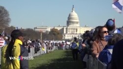 Hàng ngàn người đổ về thủ đô Mỹ tham gia ‘Cuộc tuần hành vì Israel’