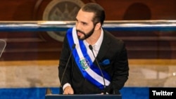 Nayib Bukele, discurso de cuarto año de gobierno, el pasado 1 de junio. 