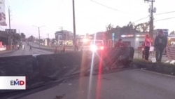 Disturbios y capturas en protestas en Guatemala 