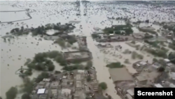 سیل در منطقه دشتیاری استان سیستان و بلوچستان