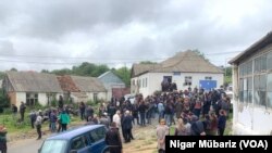 Gədəbəyin Söyüdlü kəndində etiraz aksiyası