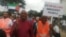 Organizers of a street march in Blantyre, Malawi, on Nov. 15, 2023, said they felt they had no choice but to speak out against the events in Gaza. (Lameck Masina/VOA)