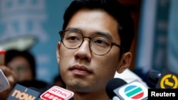 资料照：被港府通缉的前香港众志创党主席罗冠聪