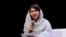 Nobel Peace Prize winner Malala Yousafzai speaks during the 21st Nelson Mandela Annual Peace Lecture on the tenth anniversary of his death, in Johannesburg, Dec. 5, 2023.