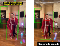 Comparación entre el clip viralizado en 2024 (izquierda) y el publicado en TikTok en 2020 (derecha).