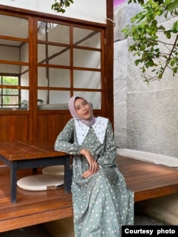 Tania Amalia Fitri, penggemar k-pop Seventeen ikut menggalang dana untuk Palestina (dok: Tania Amalia Fitri)