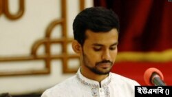 অন্তবর্তী সরকারের উপদেষ্টা আসিফ মাহমুদ।