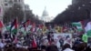 March for Gaza Rally Draws Thousands in Washington