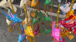 د ایوتایا په ښار د کاغذي کبانو پلورنځی