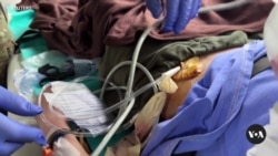 Ukrainian Combat Medics Perform Blood Transfusions on Battlefield