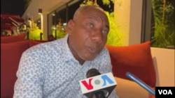 Raphael Andre of Haiti's Patriotic Movement of the Democratic Opposition party. (Valerio Saint-Louis / VOA Creole)