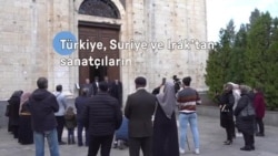 Türkiye, Suriye ve Irak'tan sanatçılar ortak sergi açtı