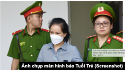 Bà Nguyễn Thị Hương Lan, cục trưởng Cục Lãnh sự, là một trong những bị can chủ chốt trong vụ án chuyến bay giải cứu