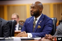 Special prosecutor Nathan Wade looks on during a hearing on the Georgia election interference case, in Atlanta, Georgia, March, 1, 2024.