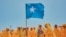FILE - Students wave a Somali flag during a demonstration in support of Somalia's government following the port deal signed between Ethiopia and the breakaway region of Somaliland at Eng Yariisow Stadium in Mogadishu on Jan. 3, 2024.
