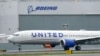 Boeing 737 MAX 9 yang dibuat untuk maskapai United Airlines tampak di pabrik Boeing di Seattle, AS (foto: dok). 