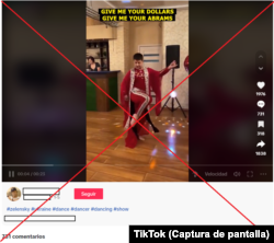 Captura desinformación en TikTok