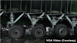 Залишки літака "Мрія" в аеропорту Гостомеля. Лютий, 2024 р.