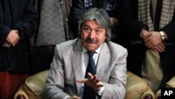 FILE - General Abdul Rashid Dostum.